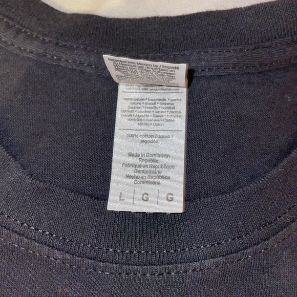 Custom Ironed On Black T-Shirt, worn only a couple times - Picture 6 of 6